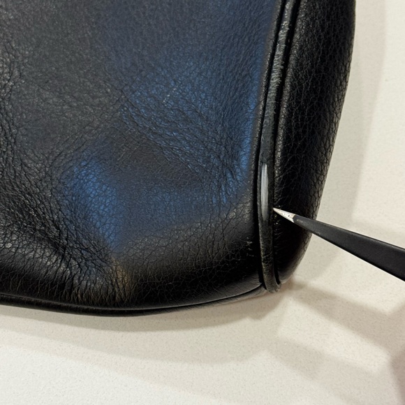 Coach Carrie Crossbody Bag – Refined Pebble Leather | Gold-Tone Hardware - Picture 7 of 13